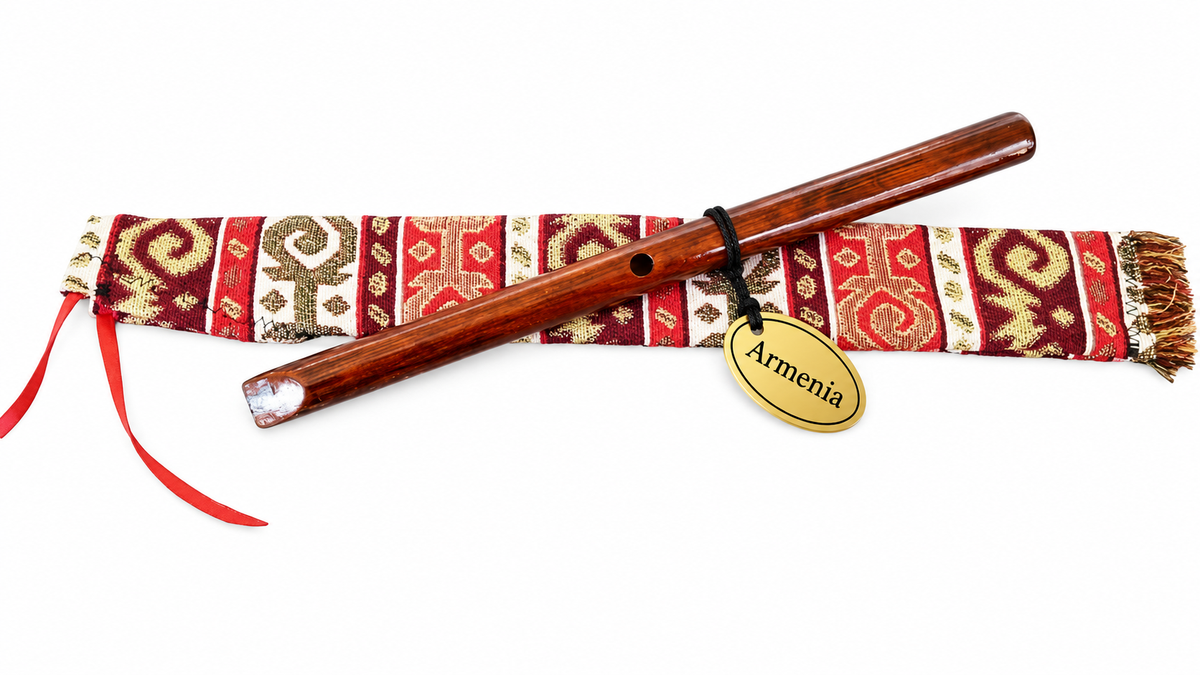 Professional Flute, Apricot Wood, Taraz Case, Classical Flute, Armenian Flute