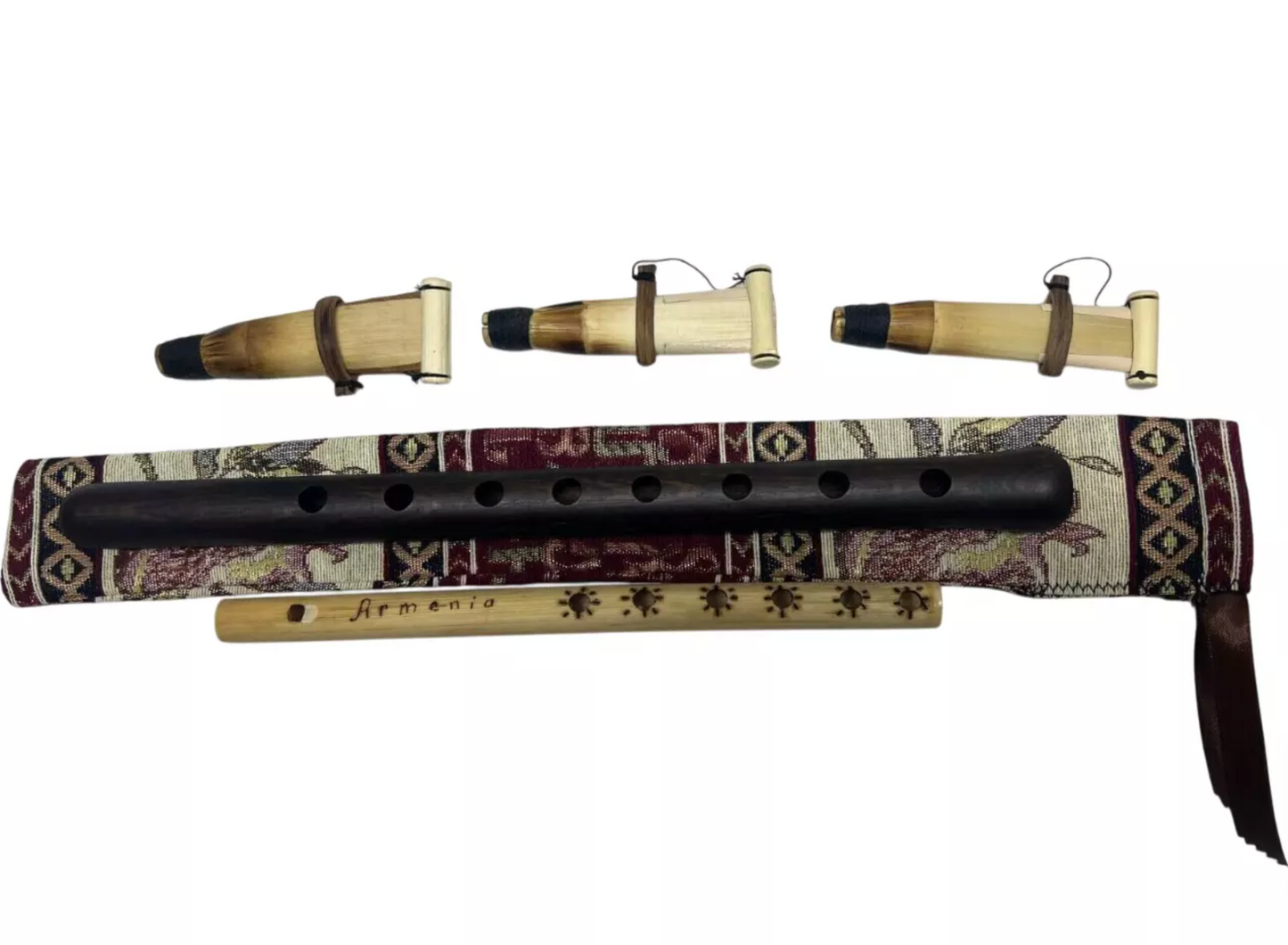 Armenian Duduk, Pro Duduk, Flute, 3 professional Reeds, Key A Duduk National Case, gift flute Playing Instruction