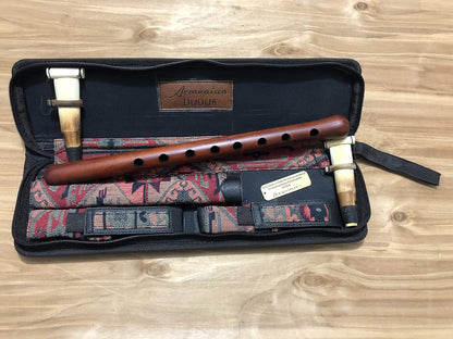 DUDUK Professional Armenian, Key A, Apricot Wood, Professional 2 Reeds, Taraz Case, Playing Instruction