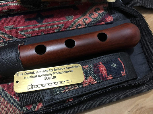 DUDUK Professional Armenian, Key A, Apricot Wood, Professional 2 Reeds, Taraz Case, Playing Instruction