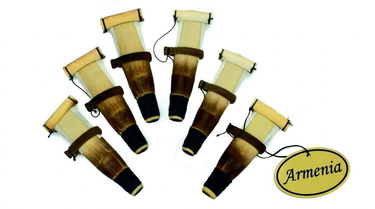 6 Professional Reeds, Armenian Duduk Reeds key A, handmade Ramish Oboe Balaban
