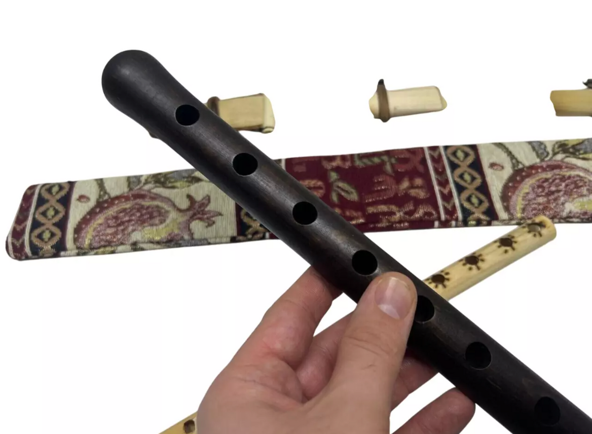 Armenian Duduk, Pro Duduk, Flute, 3 professional Reeds, Key A Duduk National Case, gift flute Playing Instruction