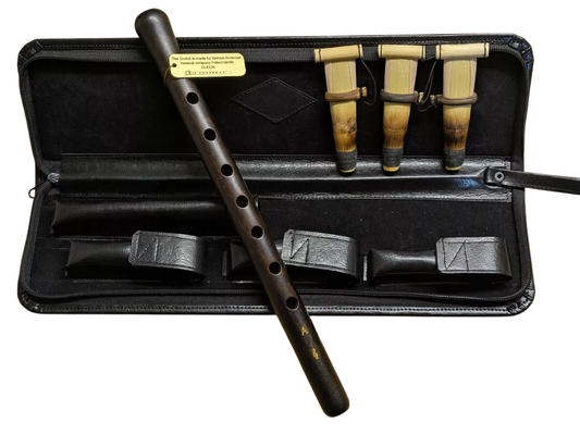 DUDUK Professional Armenian, Key A, Apricot Wood, Professional 3 Reeds, Leather Case, Playing Instruction