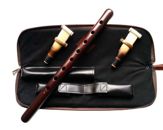 Professional Duduk Armenian Key A Apricot Wood, Professional 2 Reeds, Leather Case, Playing Instruction