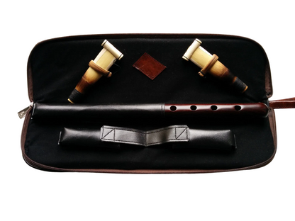 Professional Duduk Armenian Key A Apricot Wood, Professional 2 Reeds, Leather Case, Playing Instruction