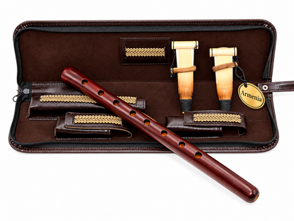 Professional DUDUK Key A Apricot Wood Oboe Balaban Woodwind Instrument Armenian